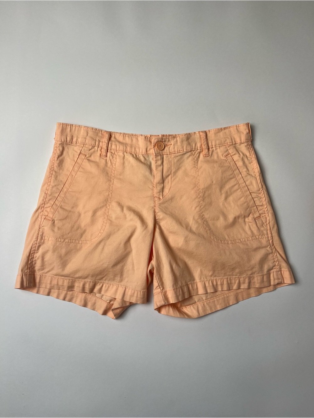 Calvin Klein Peach Cotton Bermuda Shorts Size 27/4